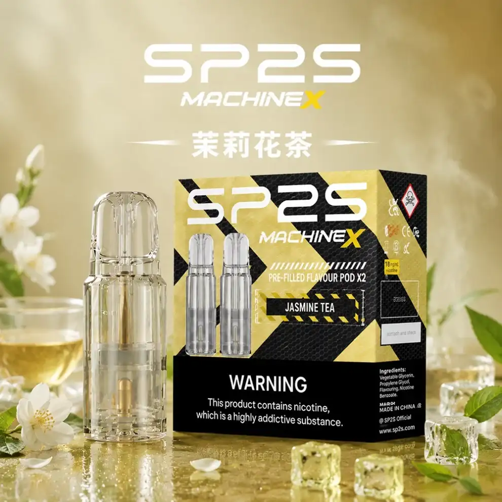SP2S MAX煙彈-茉莉花茶口味 SP2S MAX煙彈【茉莉花茶】4ml×2顆裝・適配SP2S MAX主機:圖片 1